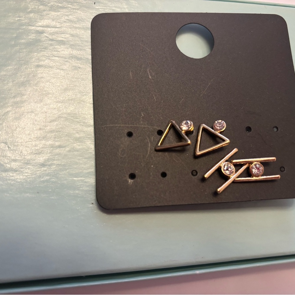 Modern Minimalist Earring Set